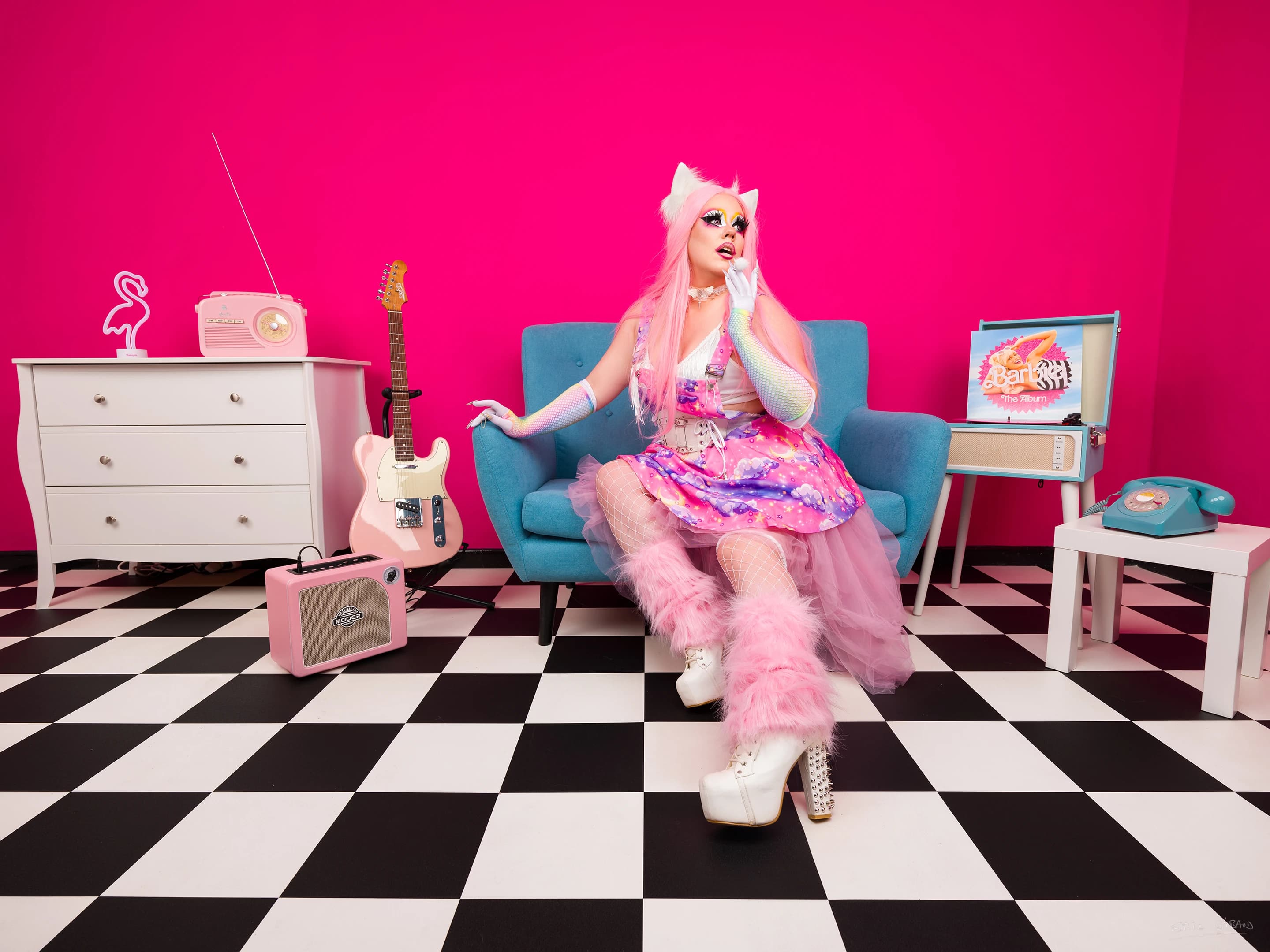 Drag Harajuku - Arte drag por Naradiel por Eric Gibaud