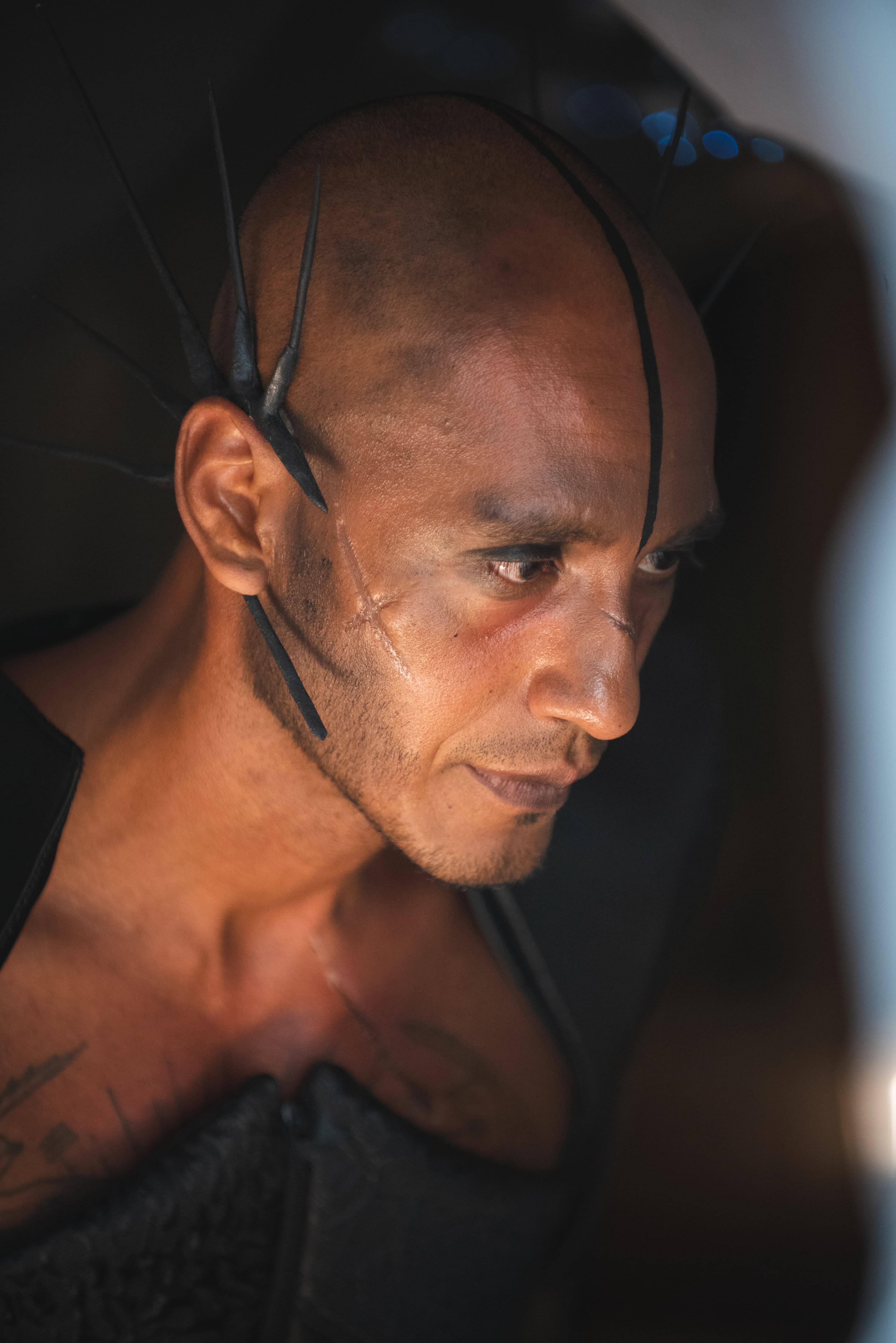 Maquillaje Fantasía para corto - Maquillaje artístico por Naradiel por Ayoze