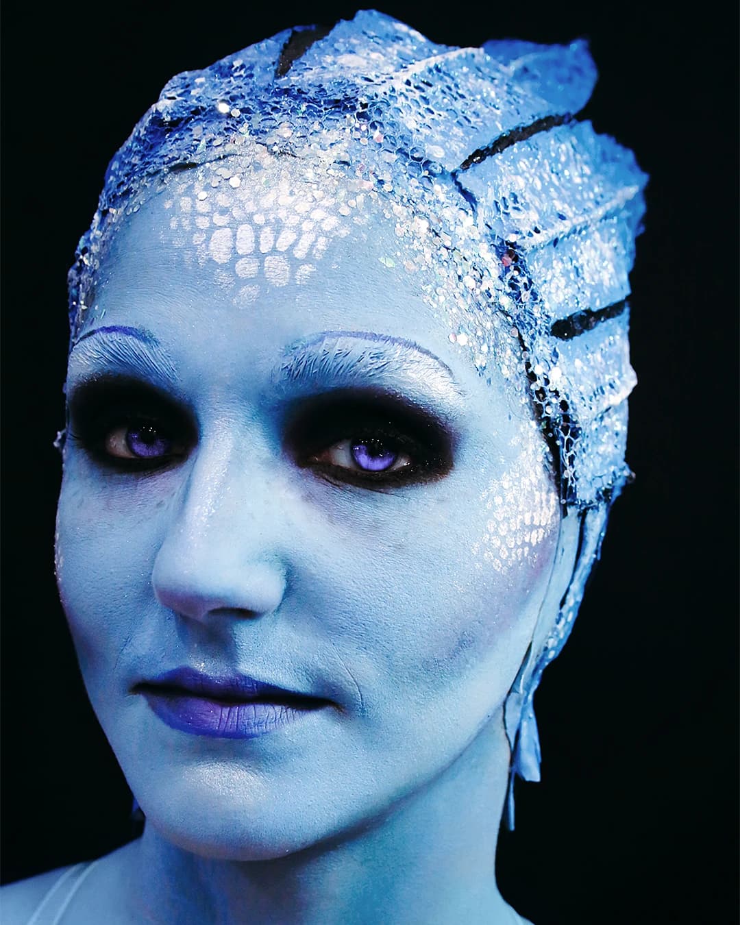 Maquillaje de proyecto de fin de curso - Maquillaje artístico por Naradiel con Tania